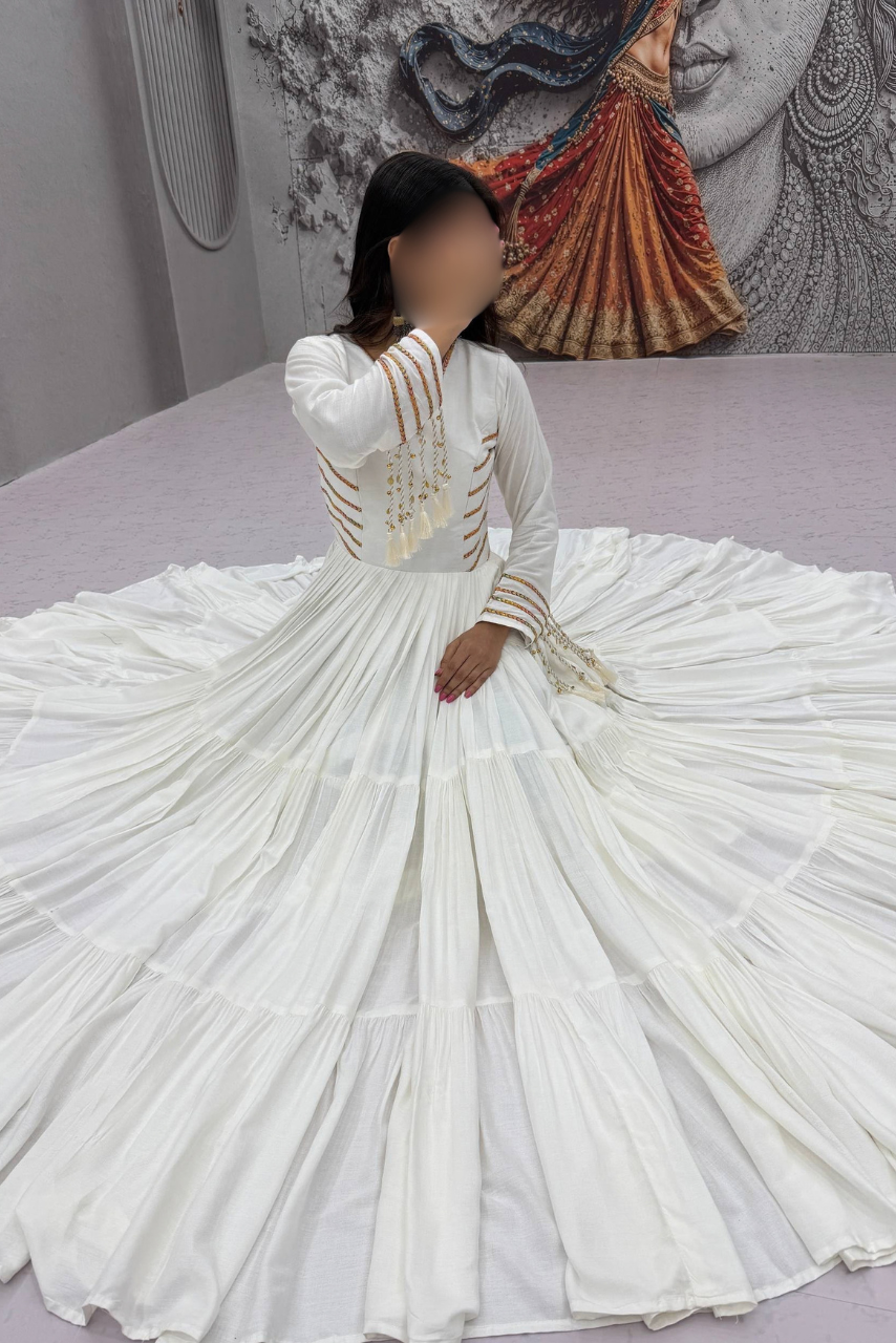 Navratri Special Fully Stitched Gown