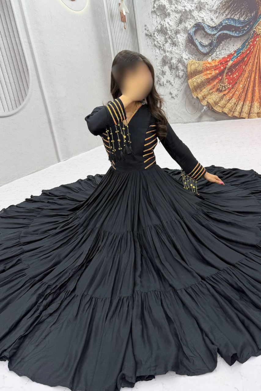 Navratri Special Fully Stitched Gown