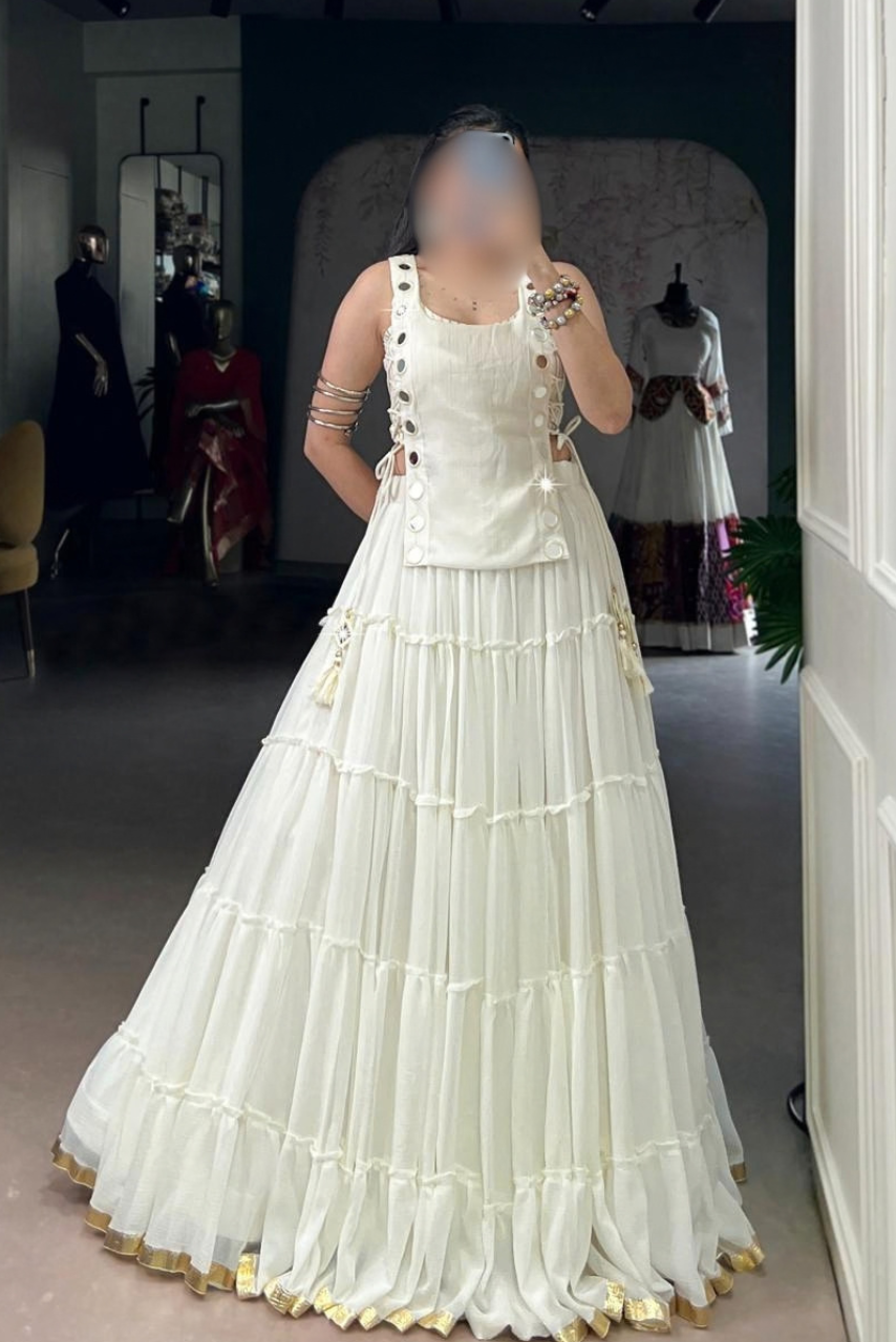 Navratri Lehenga with Blouse & Koti