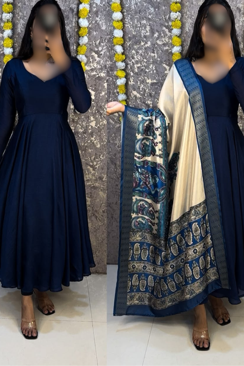 Designer Anarkali Set with Dupatta