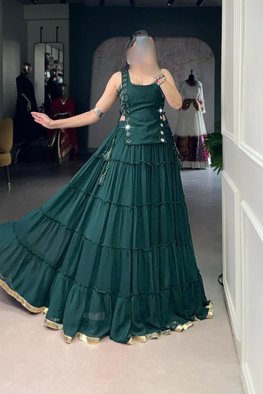 Navratri Lehenga with Blouse & Koti