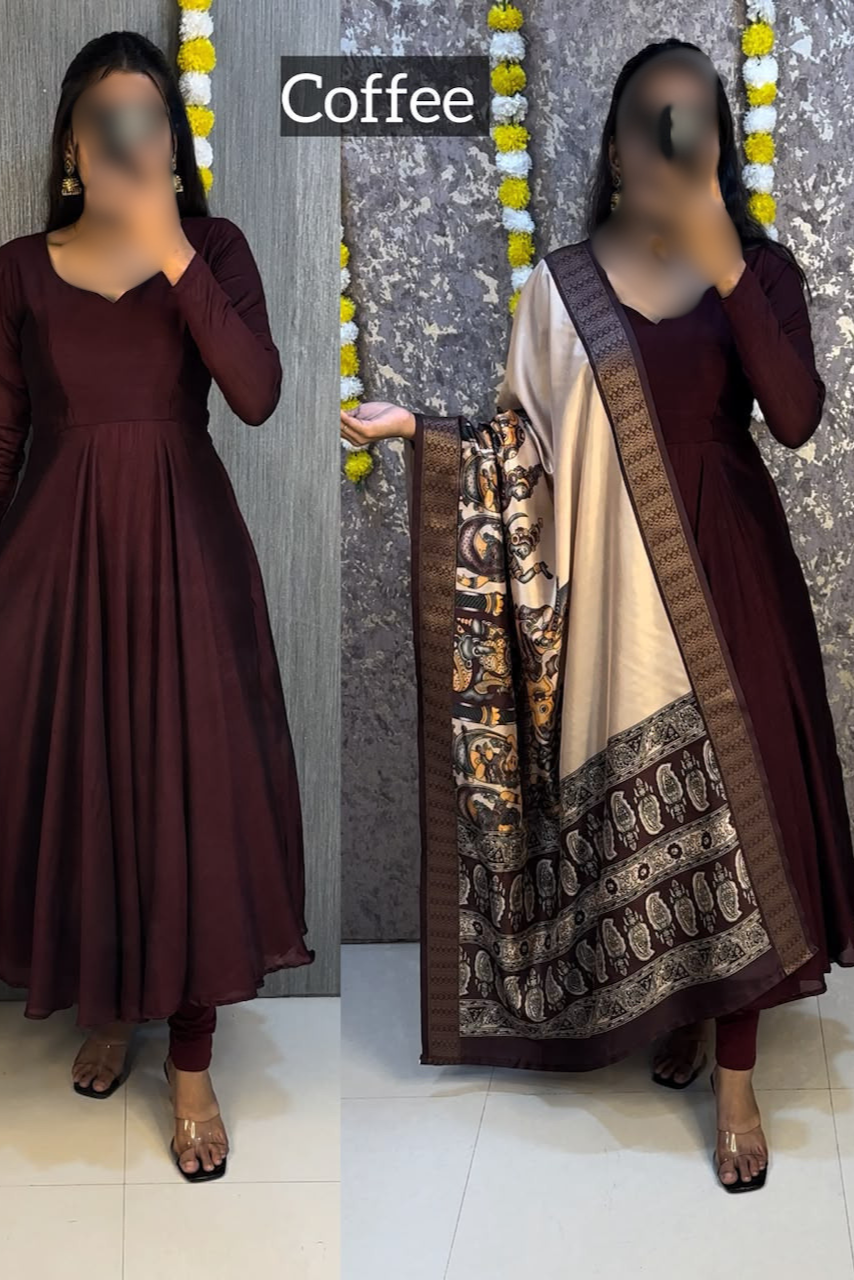 Designer Anarkali Set with Dupatta
