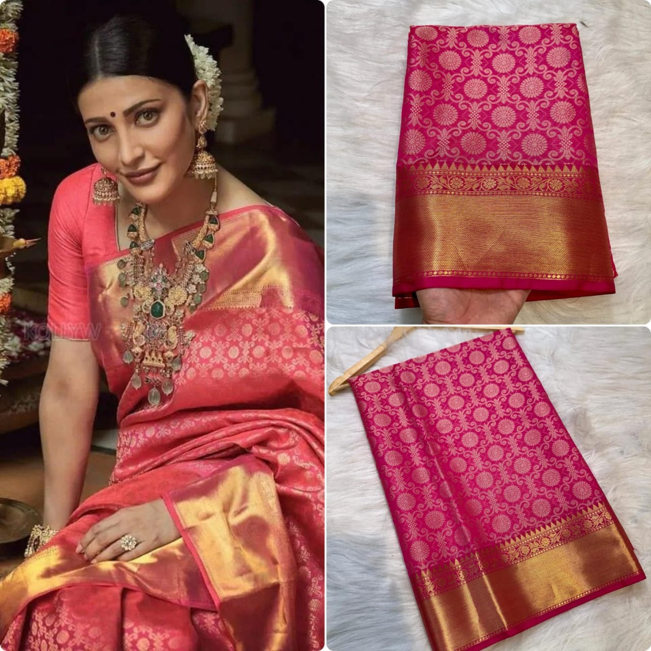 Banarasi Kanjivaram Tissue Zari Saree
