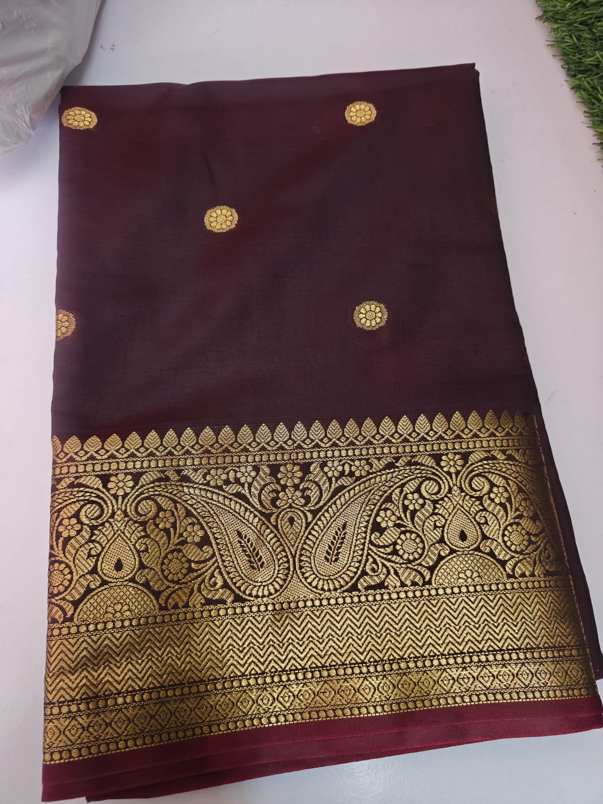 Banarasi Semi Katan Silk Saree