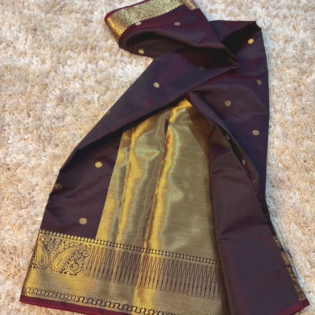 Banarasi Semi Katan Silk Saree