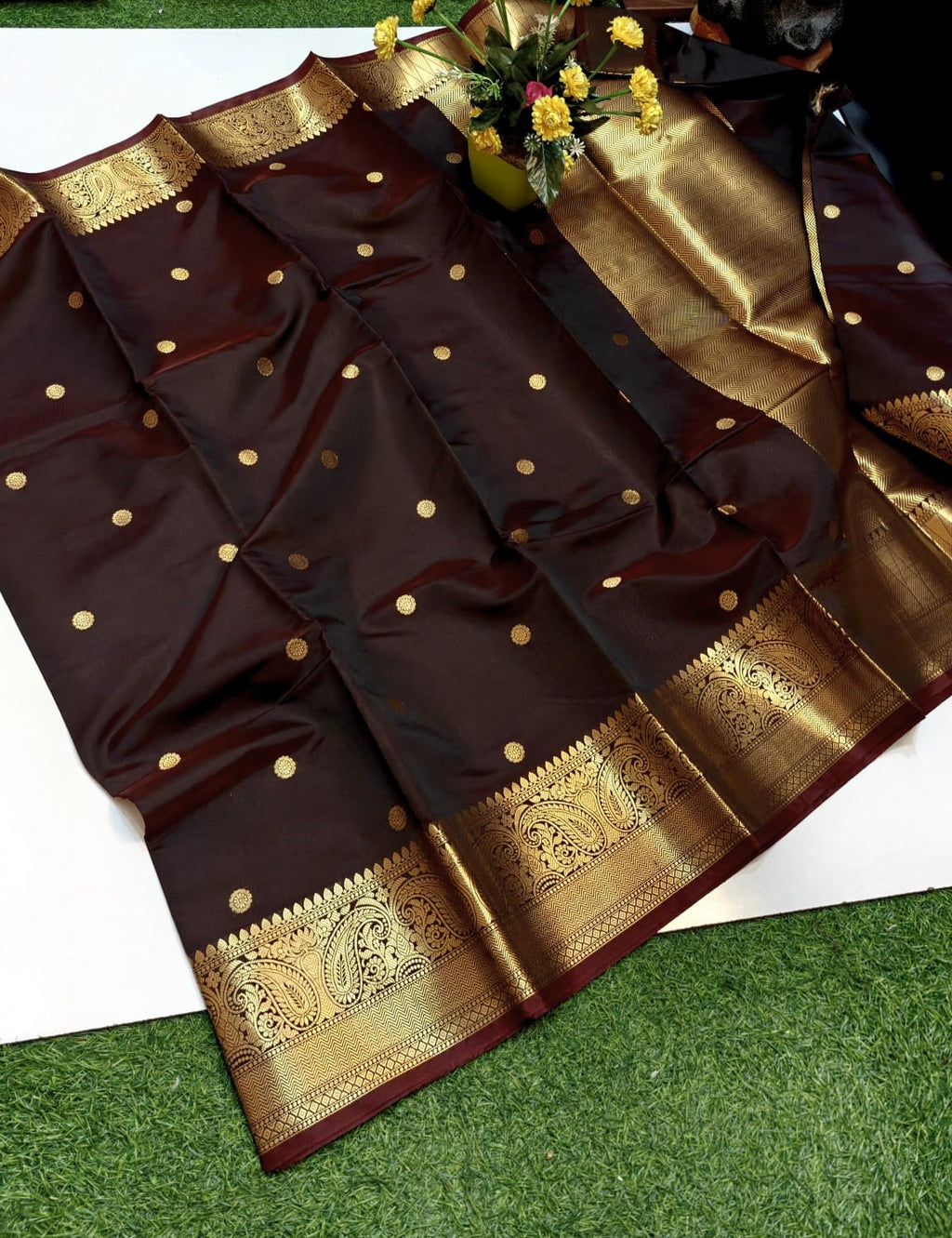 Banarasi Semi Katan Silk Saree