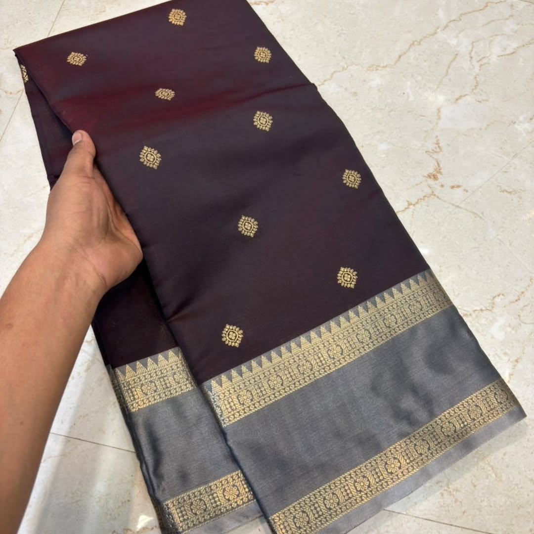 Banarasi Semi Katan Semi Silk Saree