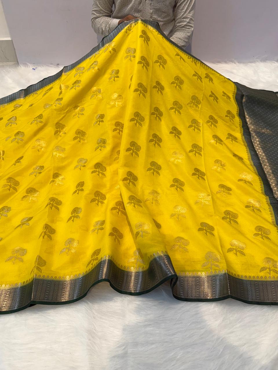 Semi Katan Soft Silk Banarasi Saree