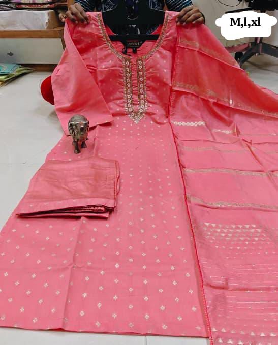 Banarasi Silk Kurti Set