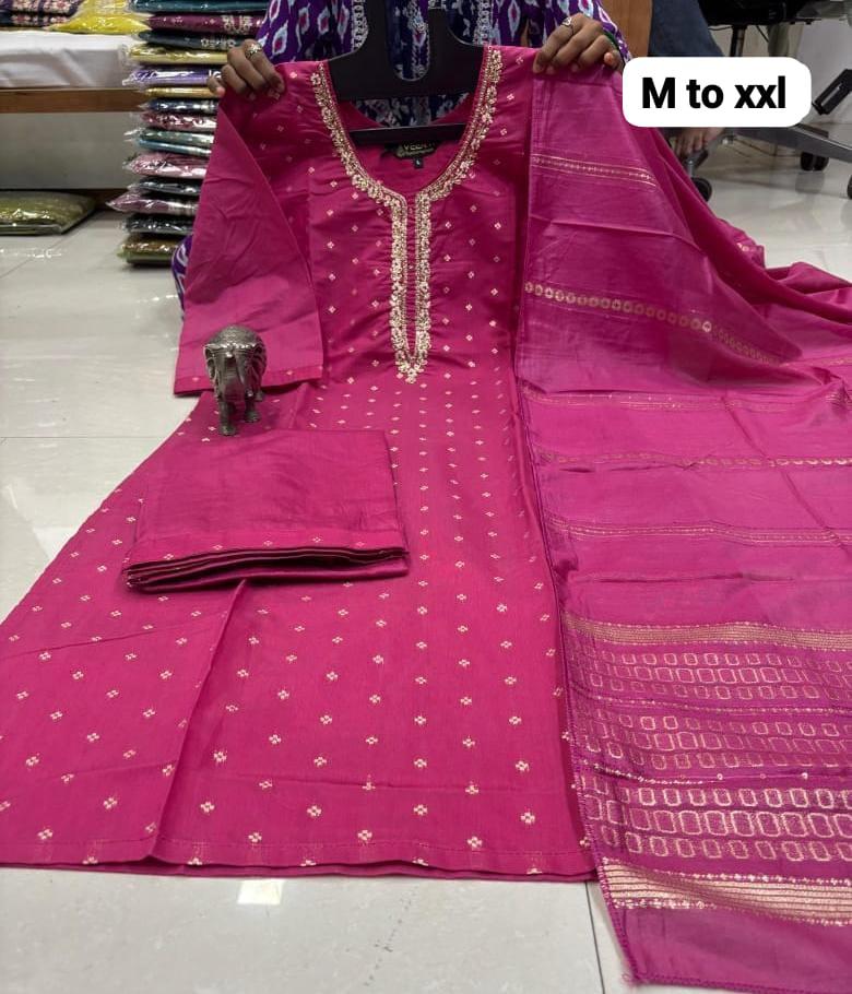 Banarasi Silk Kurti Set