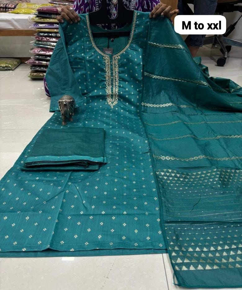 Banarasi Silk Kurti Set