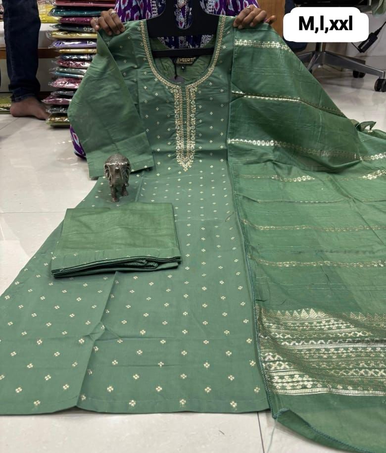 Banarasi Silk Kurti Set