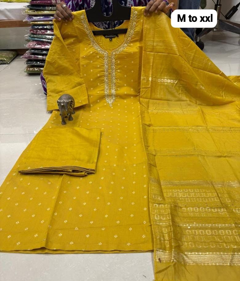 Banarasi Silk Kurti Set