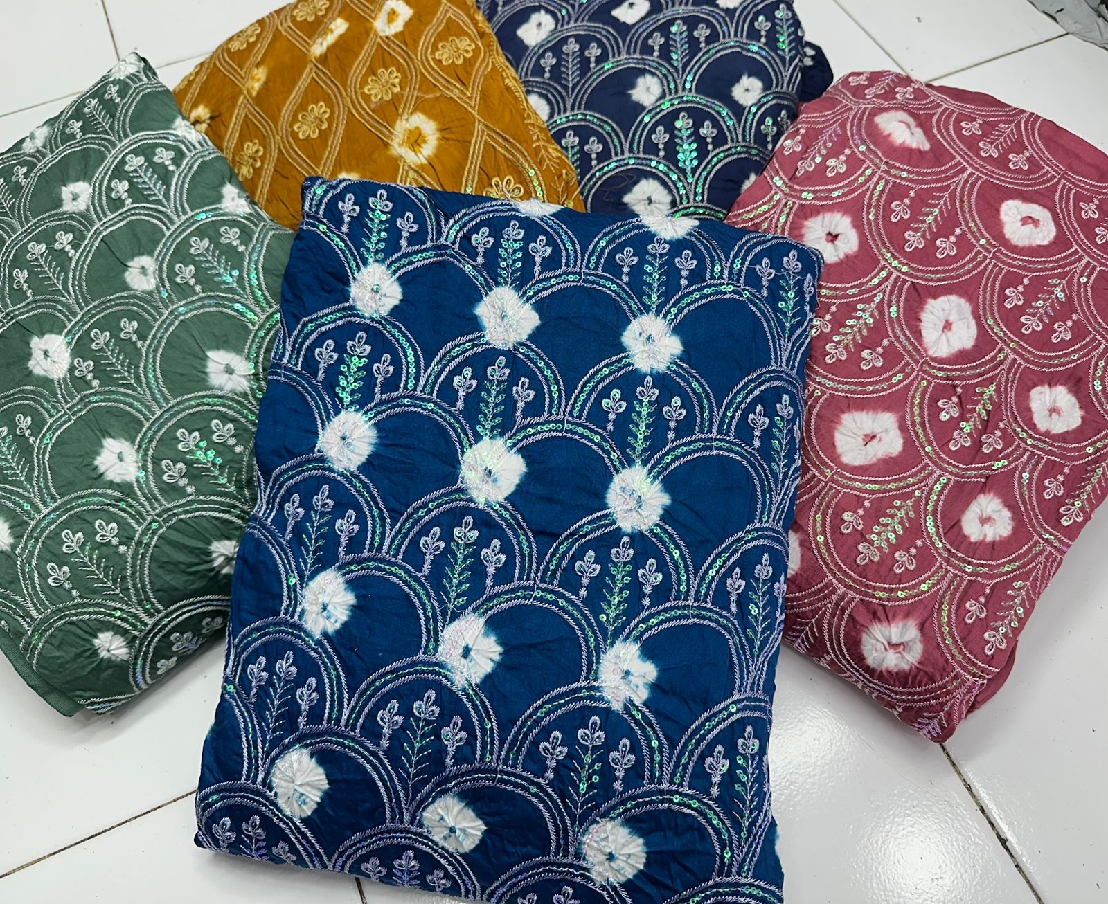 Bandhani Special Dress Material Set