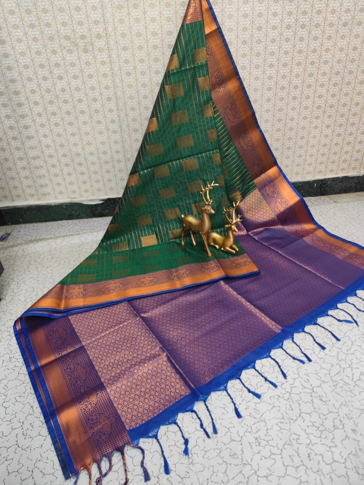 Fancy Soft Silk Bhutta Saree