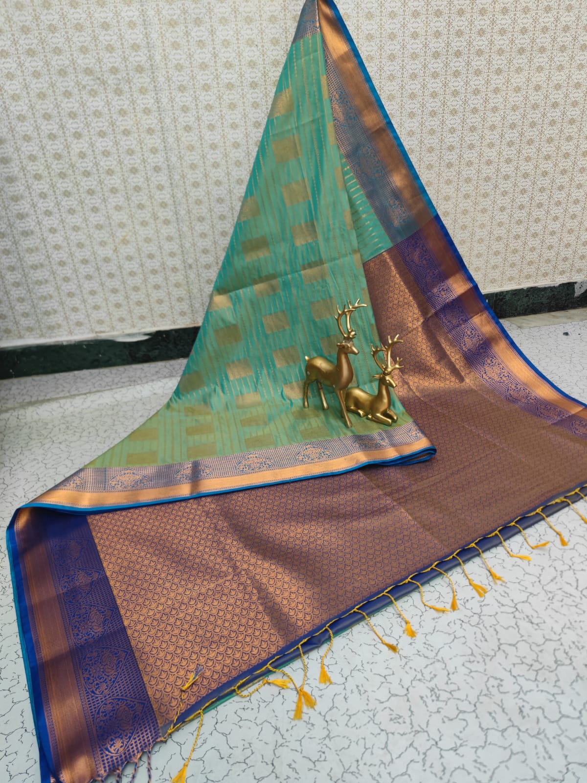 Fancy Soft Silk Bhutta Saree