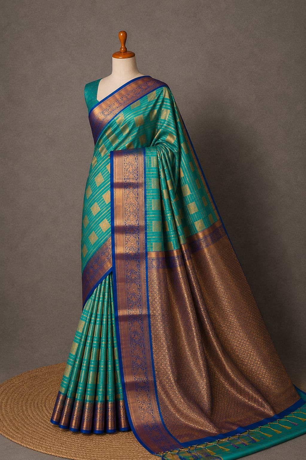 Fancy Soft Silk Bhutta Saree