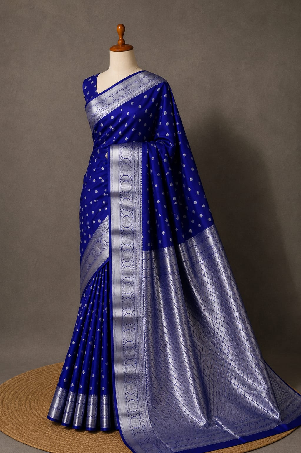 Fancy Soft Silk Bhutta Saree