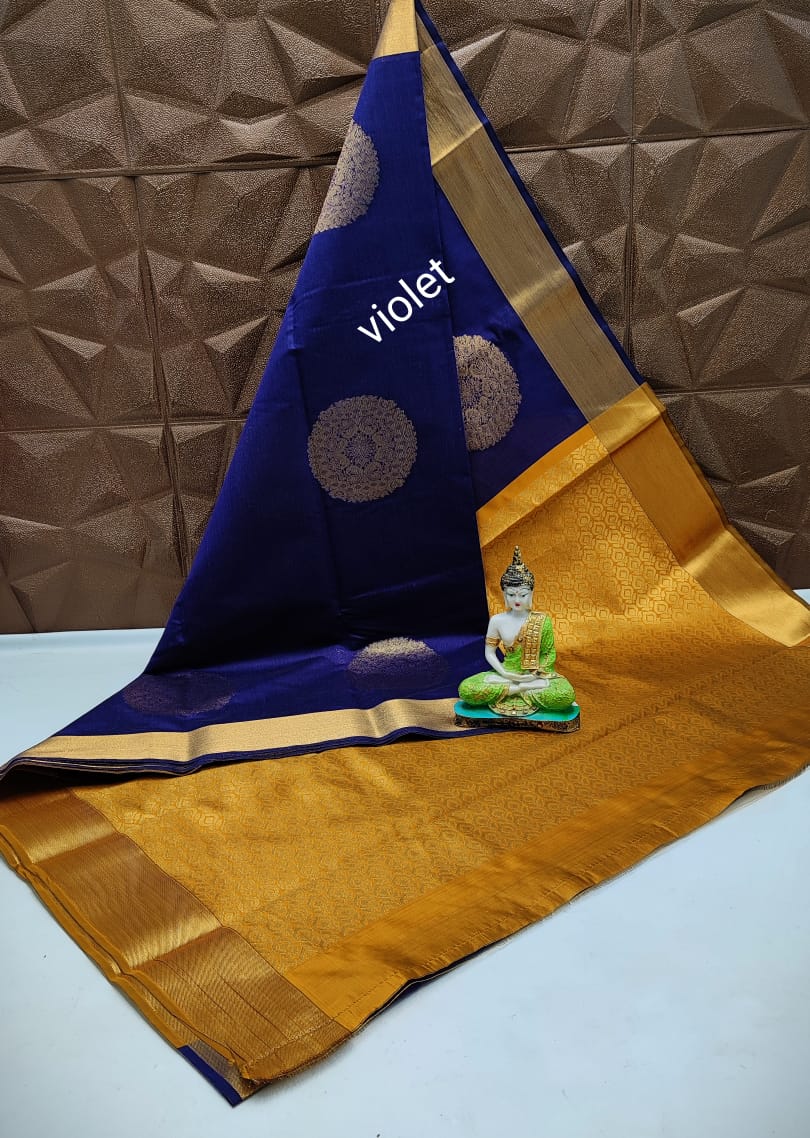 Chanderi Kuppadam Rich Silk Cotton Saree