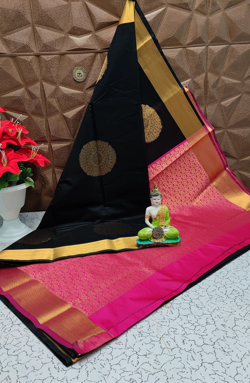 Chanderi Kuppadam Rich Silk Cotton Saree