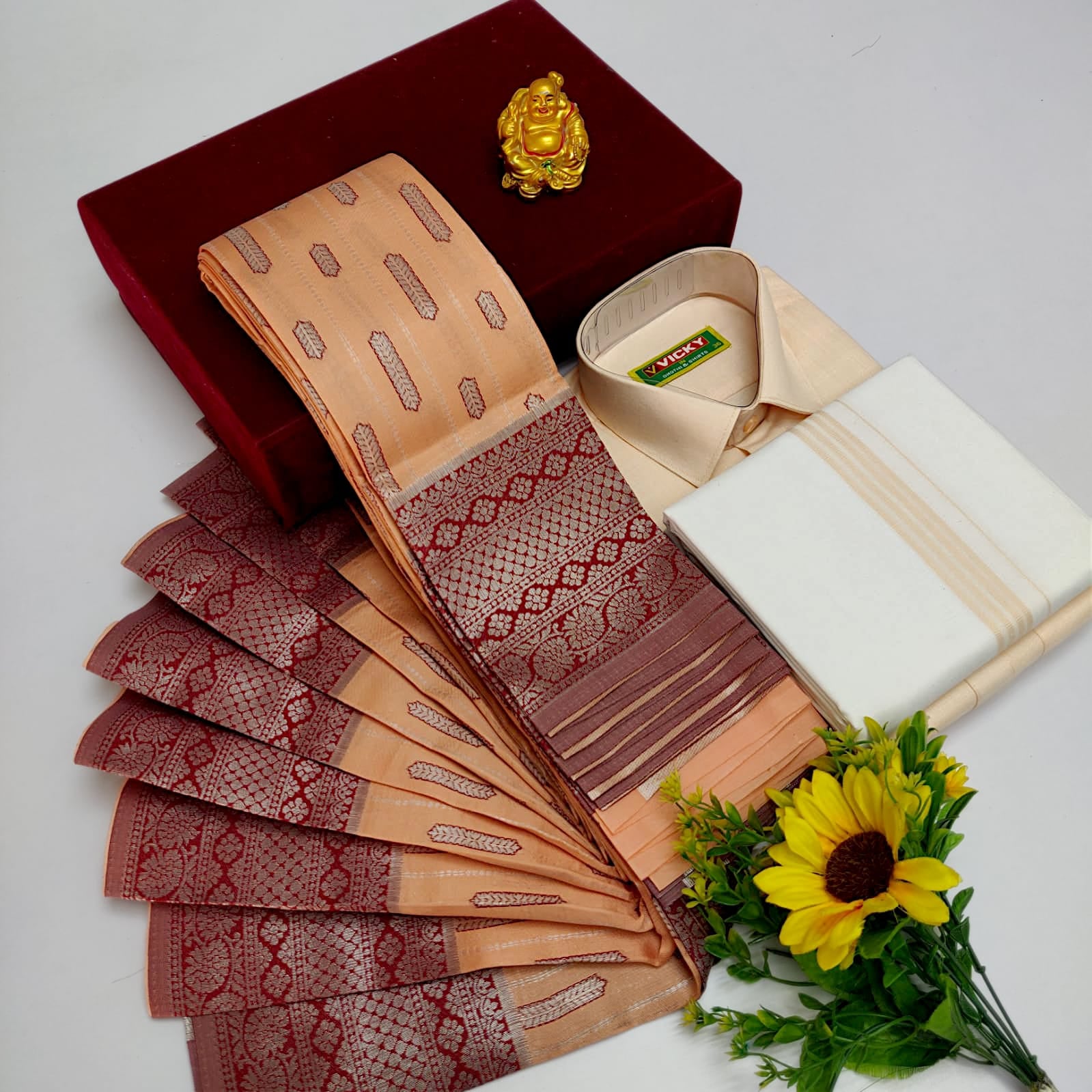 Elite Bridal Couple Combo Set