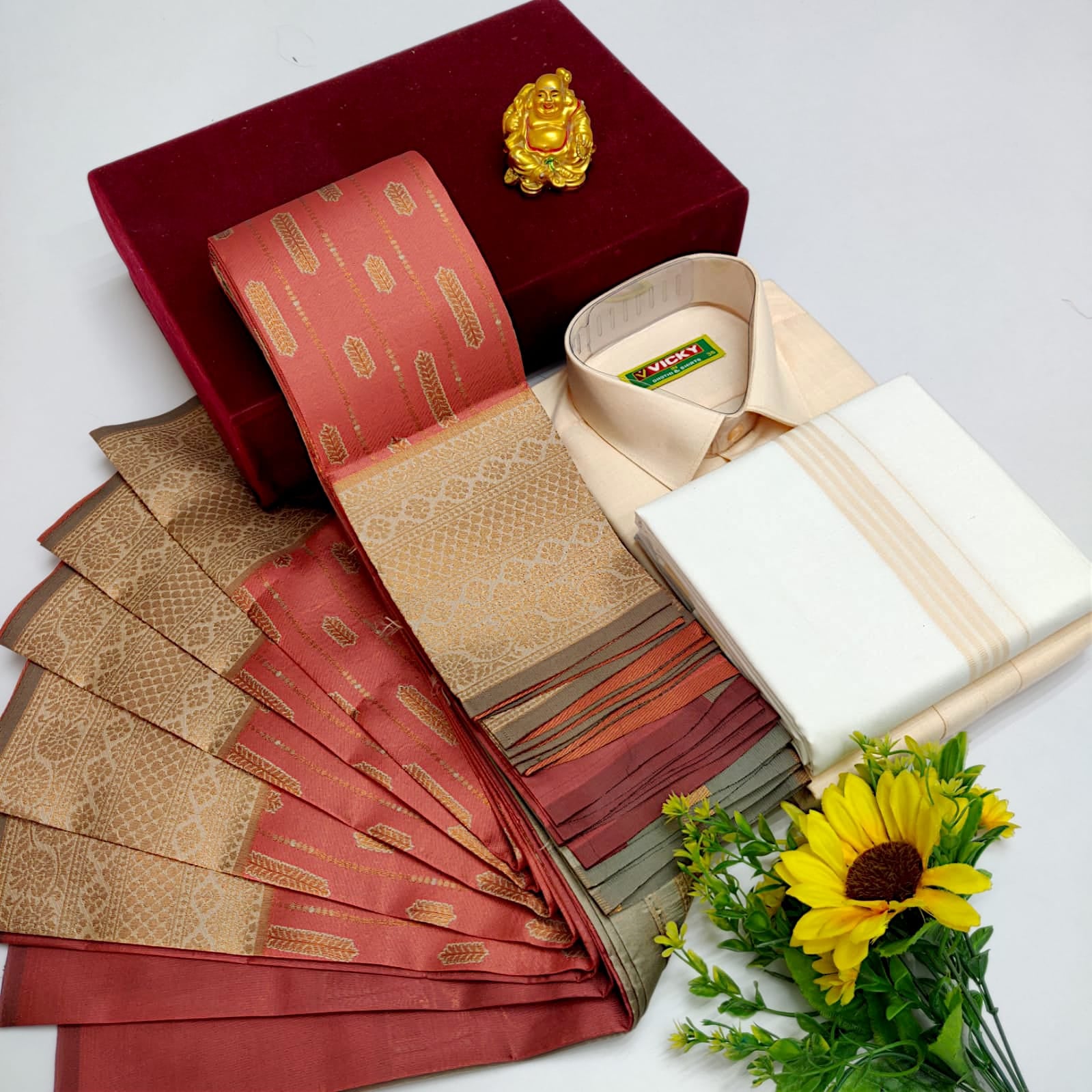 Elite Bridal Couple Combo Set