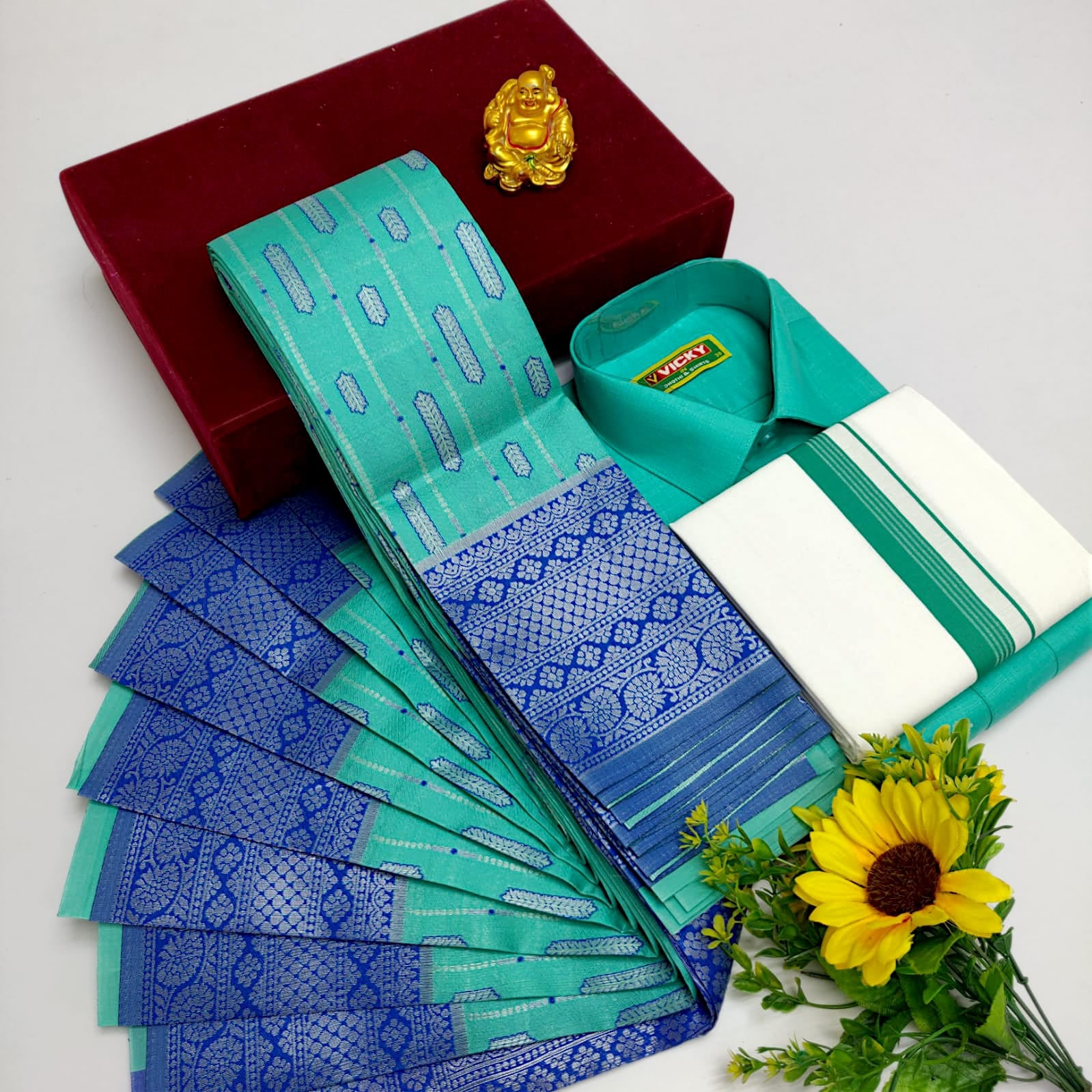 Elite Bridal Couple Combo Set