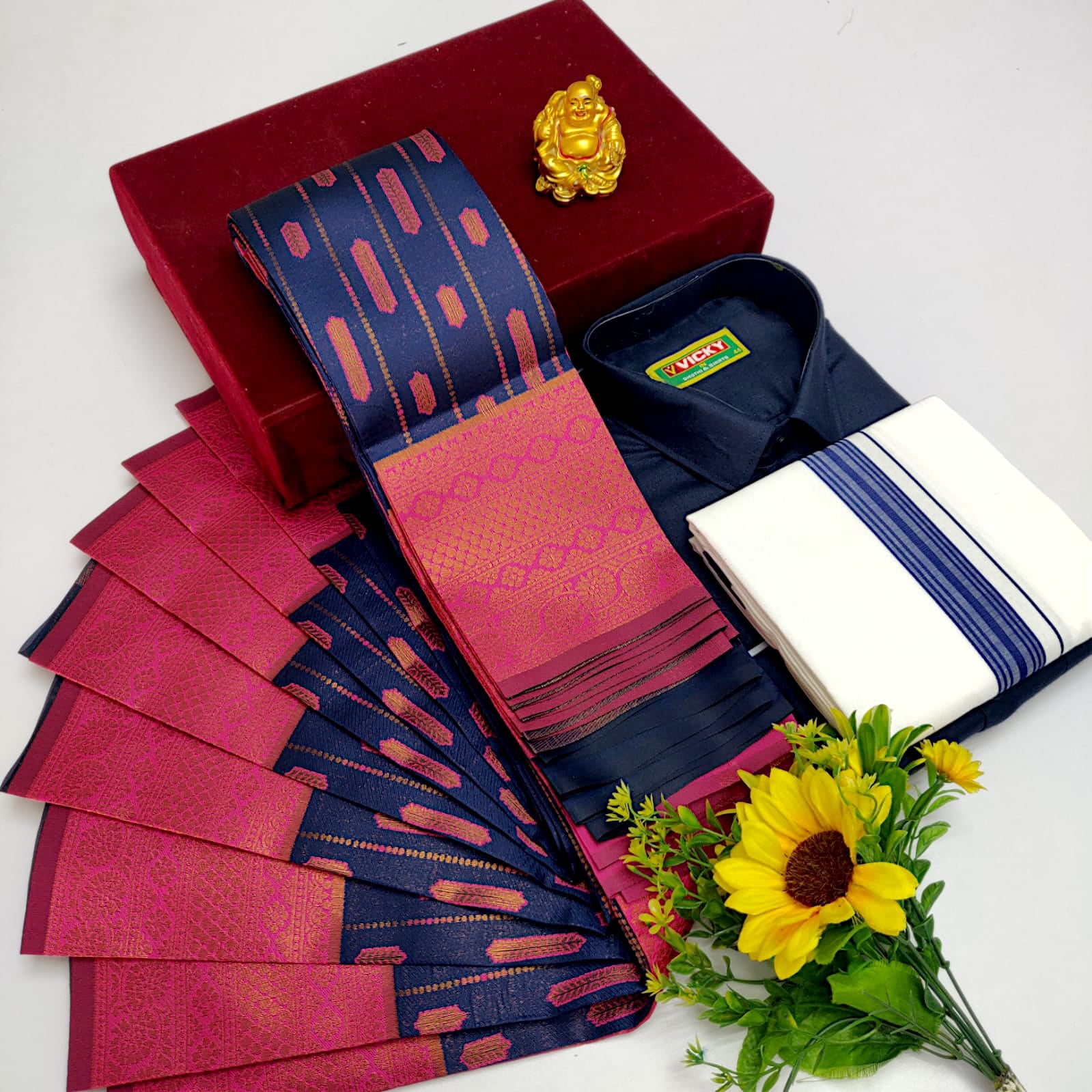 Elite Bridal Couple Combo Set