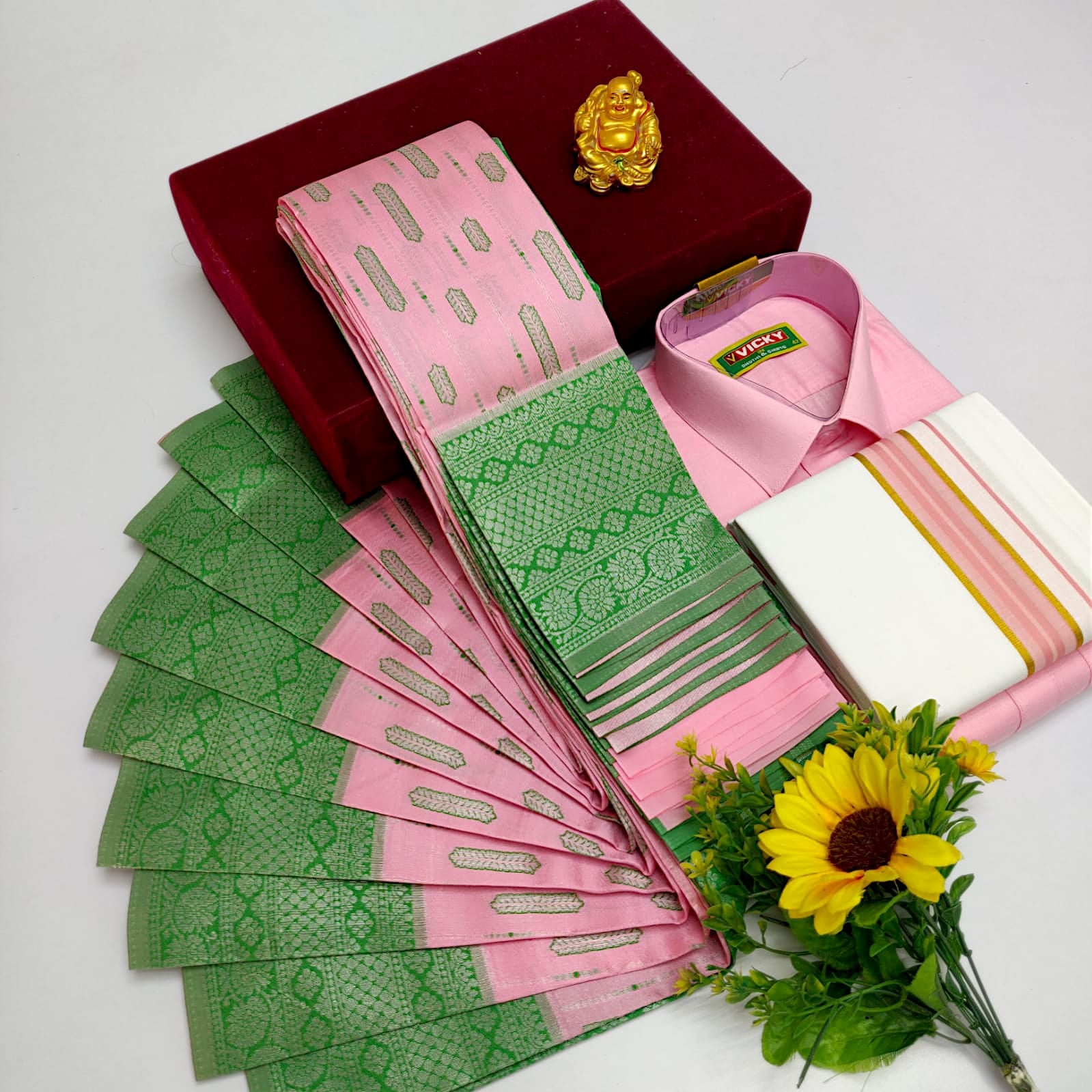Elite Bridal Couple Combo Set