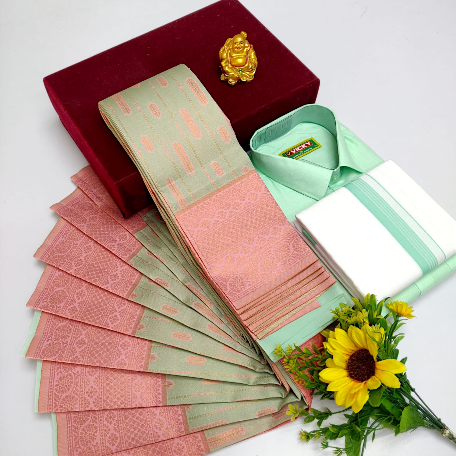 Elite Bridal Couple Combo Set
