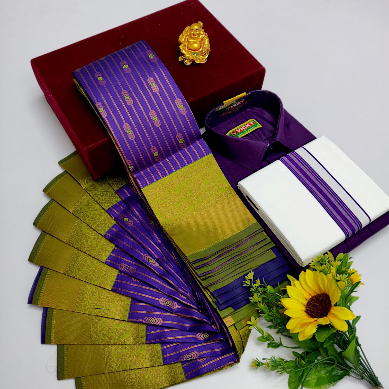 Elite Bridal Couple Combo Set