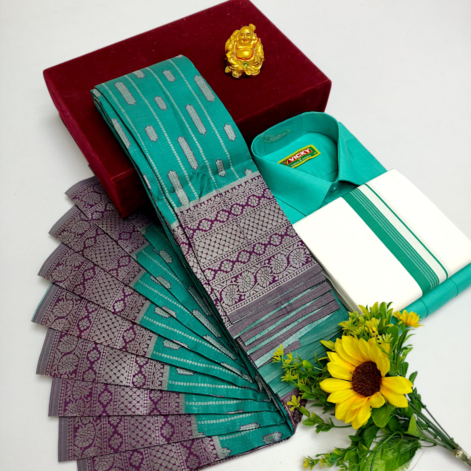 Elite Bridal Couple Combo Set