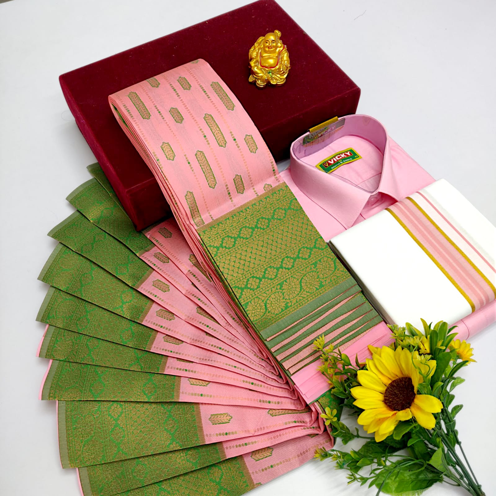 Elite Bridal Couple Combo Set