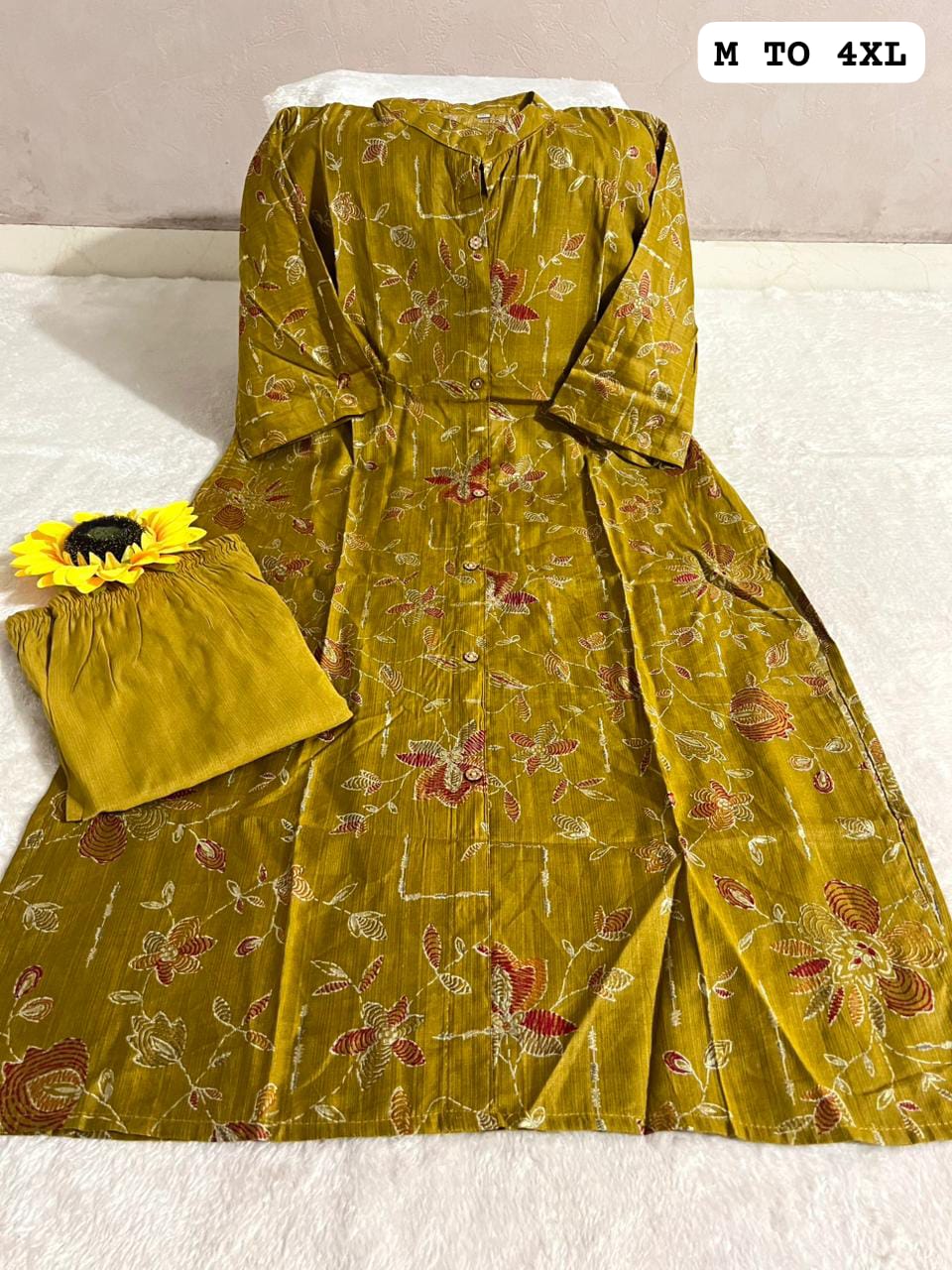 A-Line Pattern Co-ord Set