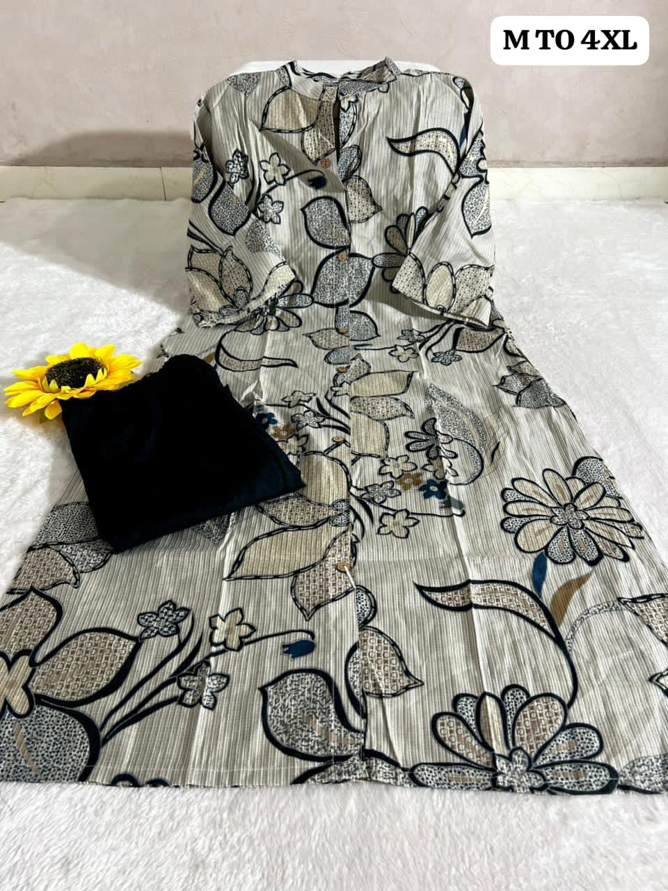 A-Line Pattern Co-ord Set