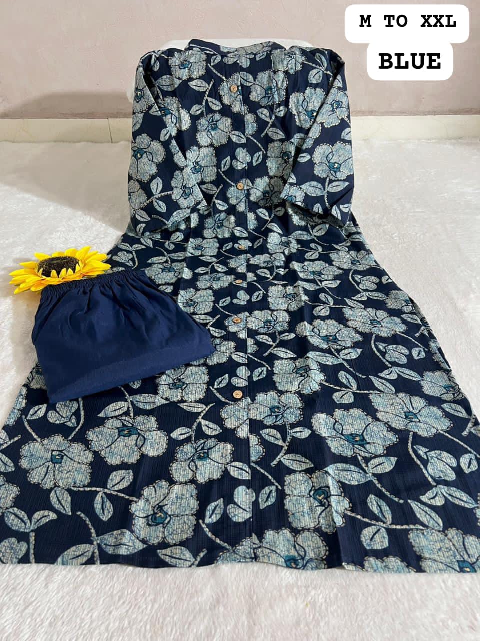 A-Line Pattern Co-ord Set
