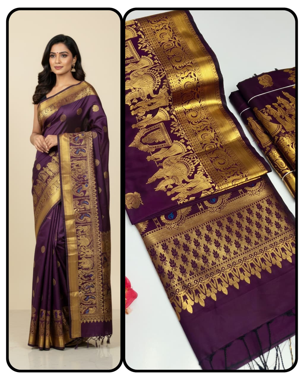 Traditional Fancy Soft Silk Saree
