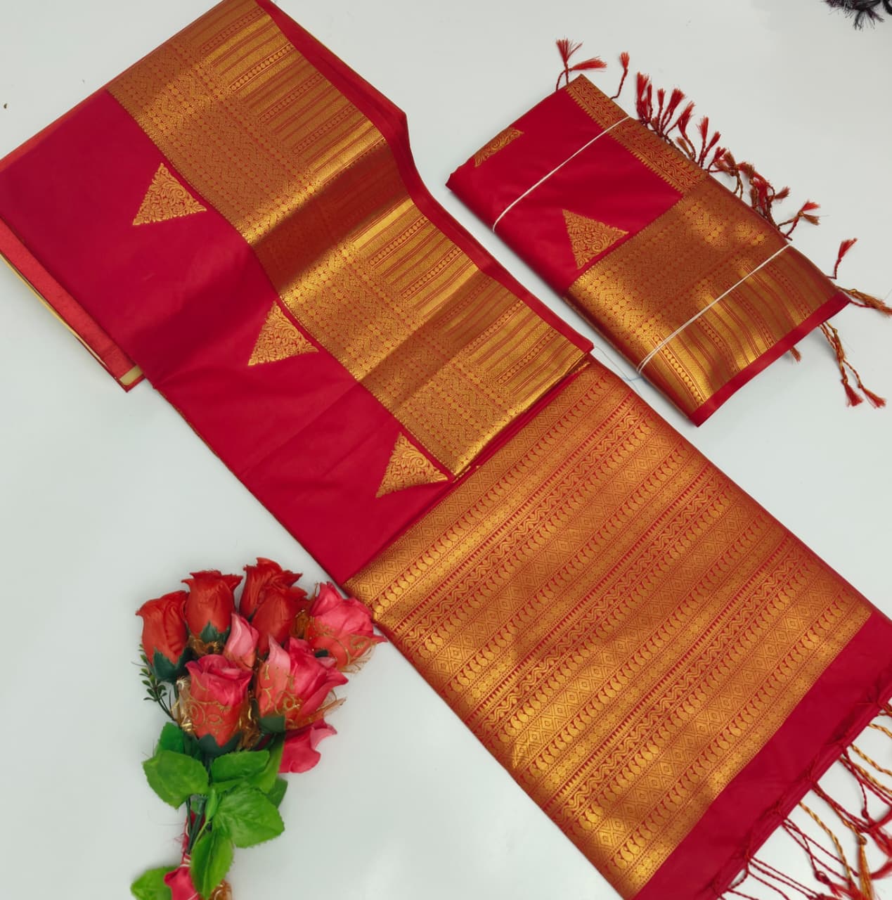 Traditional Fancy Soft Silk Saree