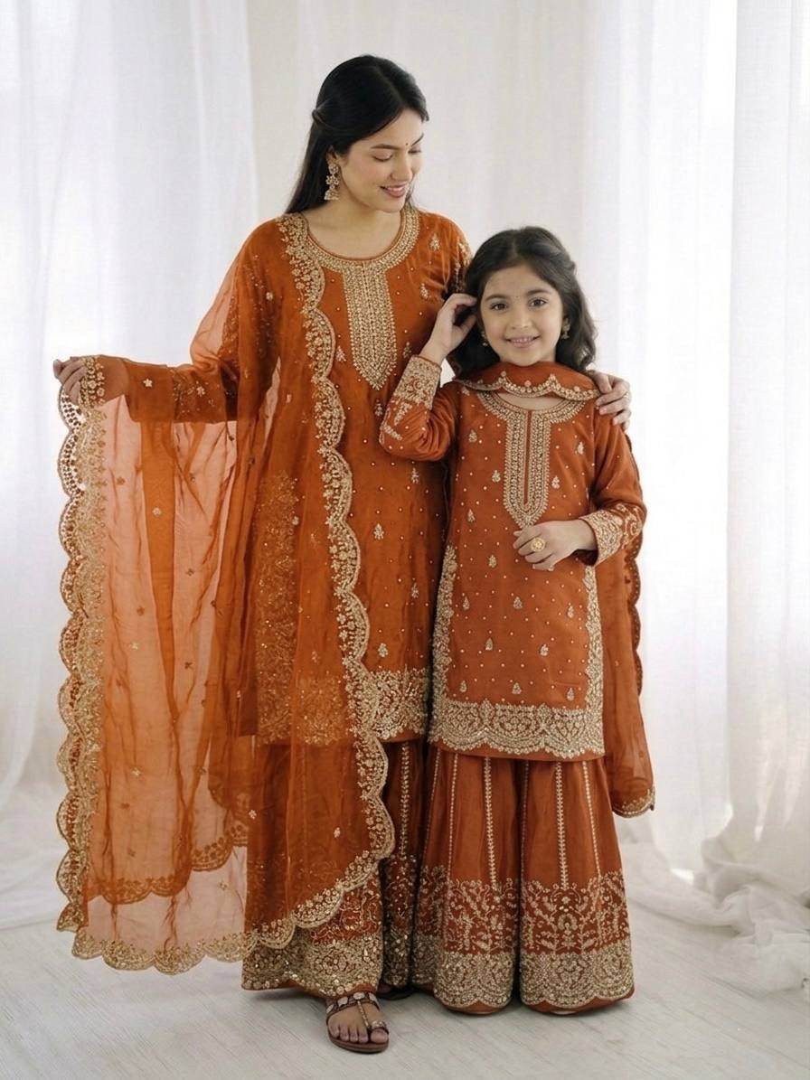 Kids Designer Palazzo Set