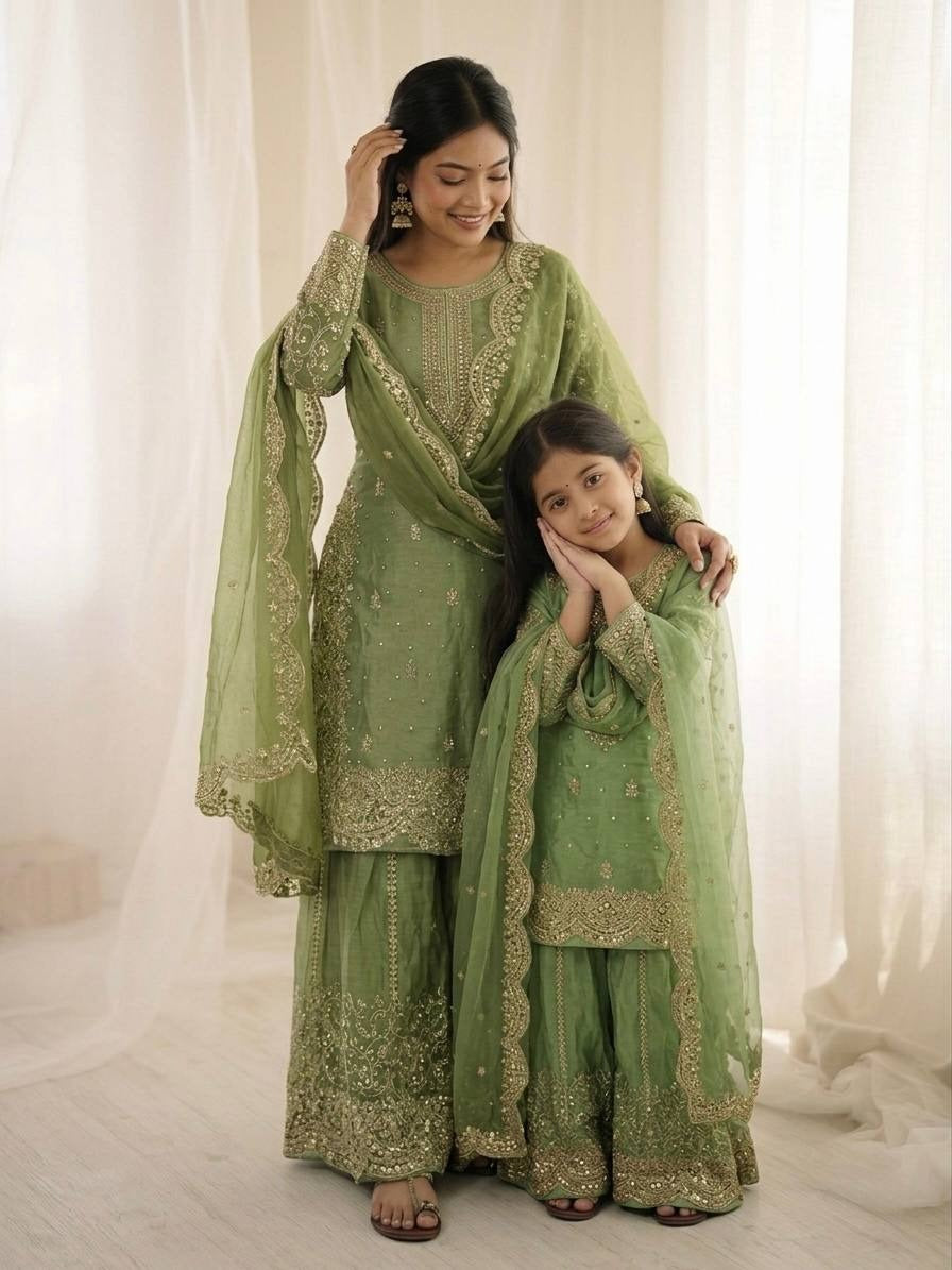 Kids Designer Palazzo Set