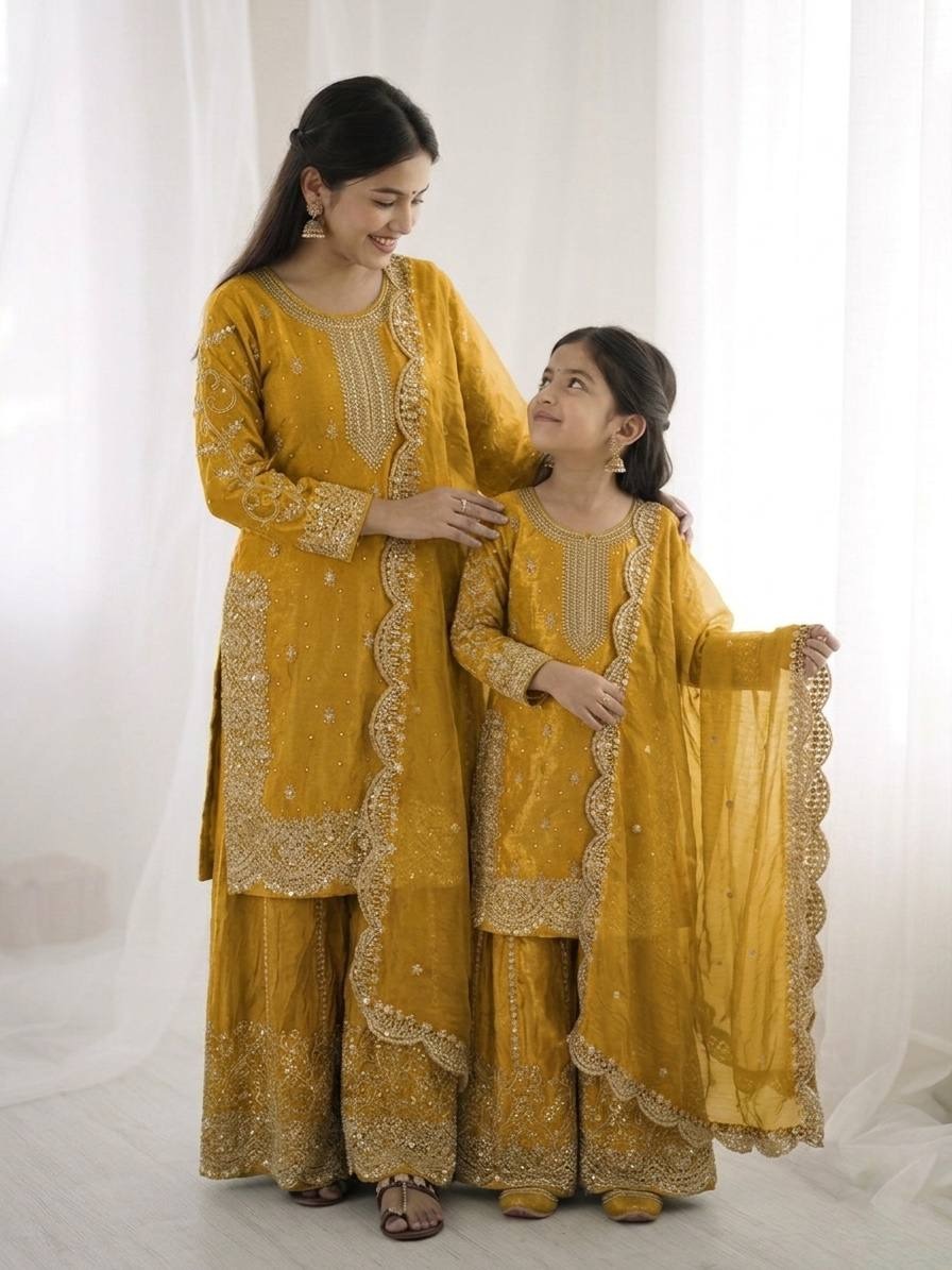 Kids Designer Palazzo Set