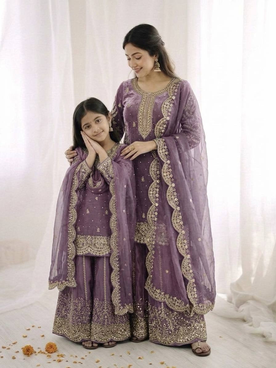 Kids Designer Palazzo Set