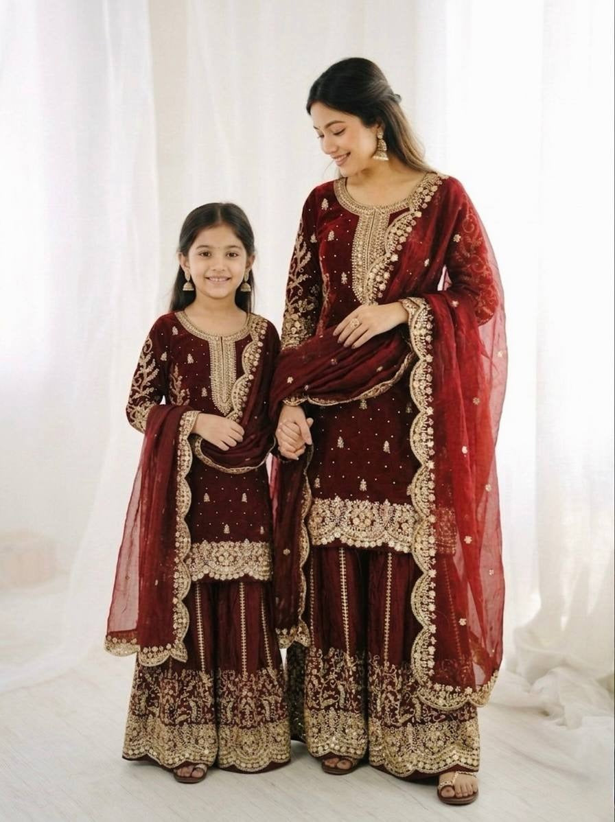 Kids Designer Palazzo Set