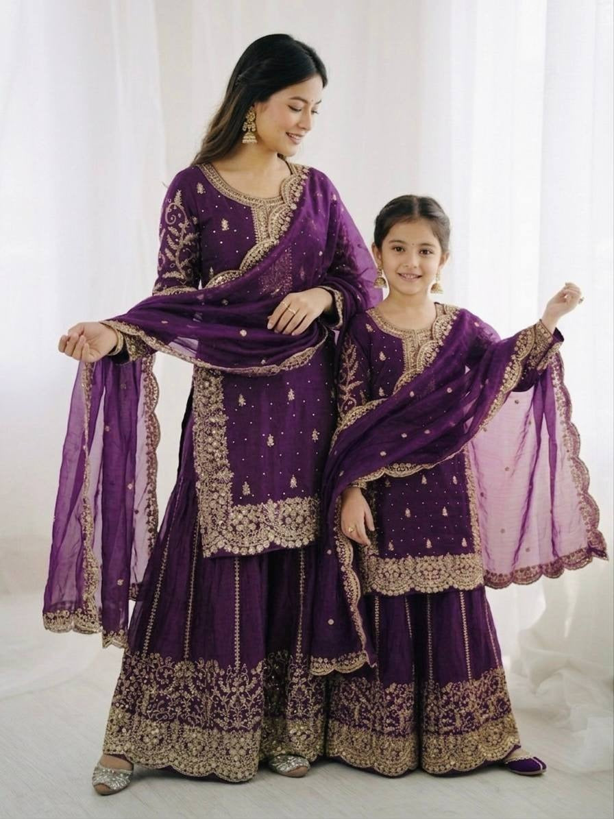 Kids Designer Palazzo Set