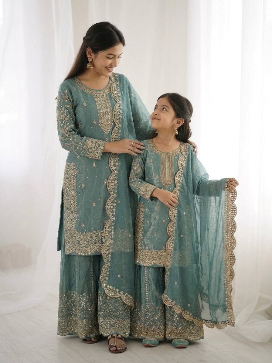 Kids Designer Palazzo Set