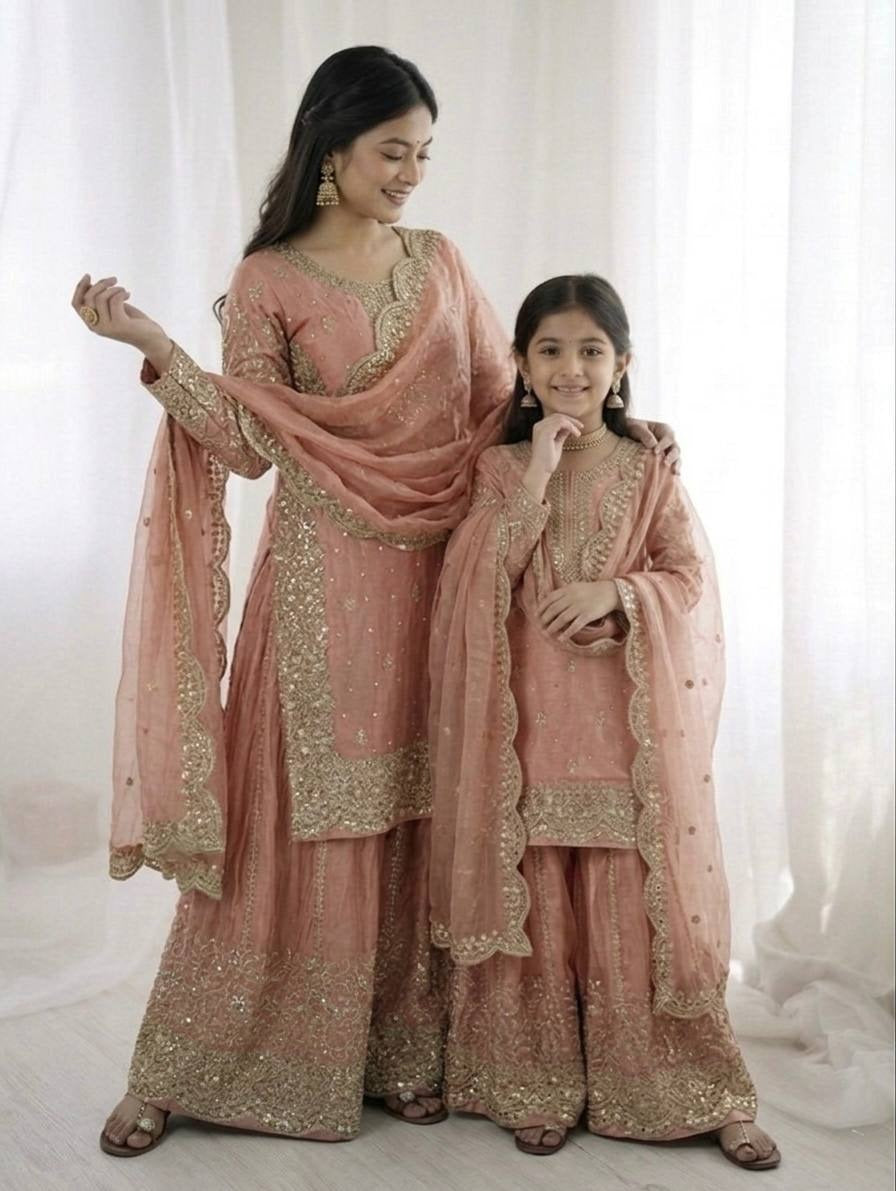 Kids Designer Palazzo Set