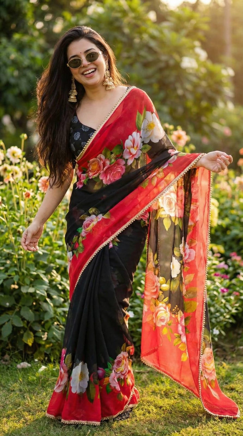 Soft Georgette Saree
