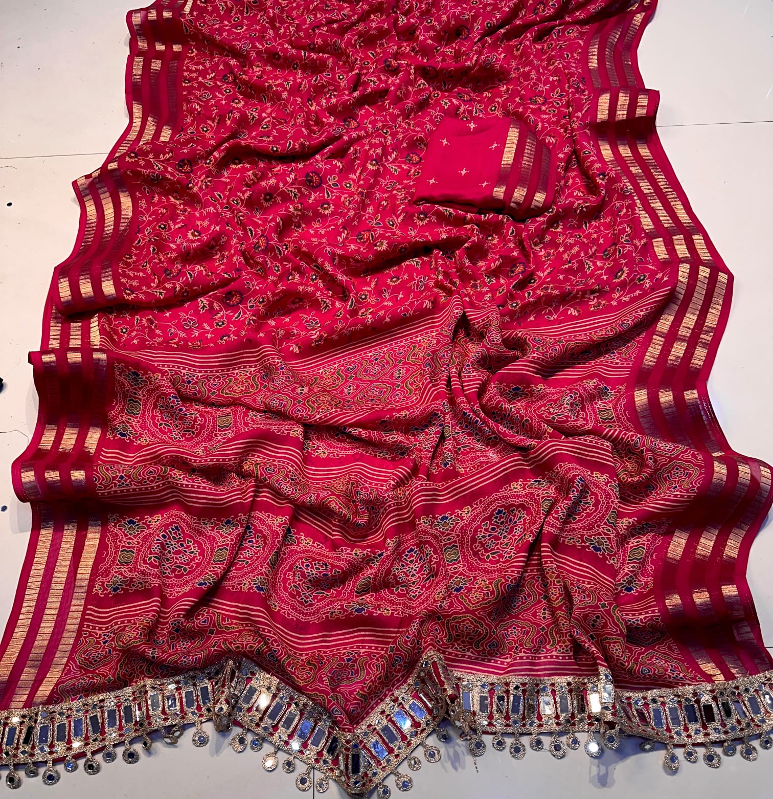 Super Premium Georgette Saree