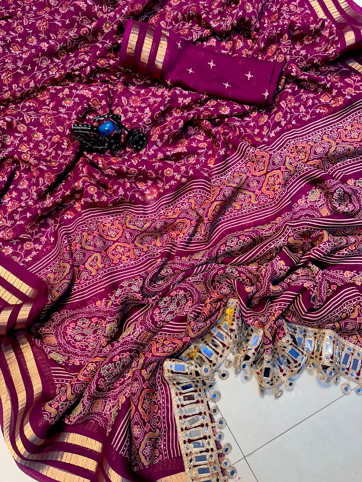 Super Premium Georgette Saree
