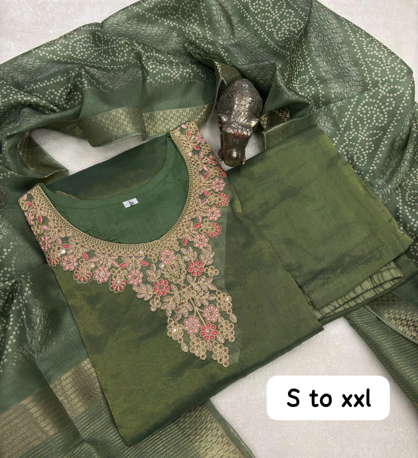 Premium Handwork Kurti Set